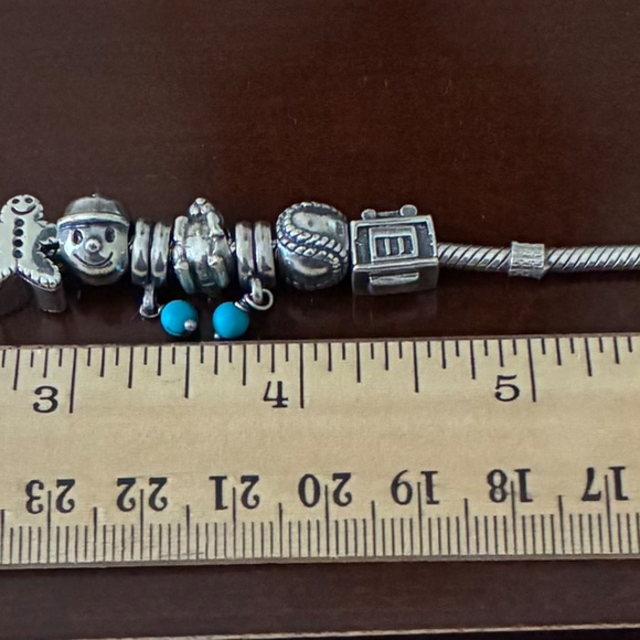 Chamilia 925 Sterling Silver Charm Bracelet - Picture 6 of 7